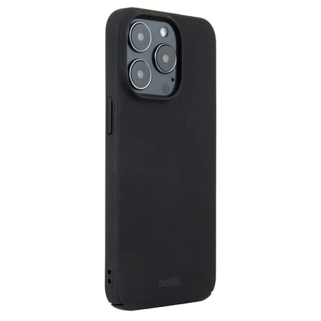 Holdit iPhone 15 Pro Slim Plastic Case - Sort