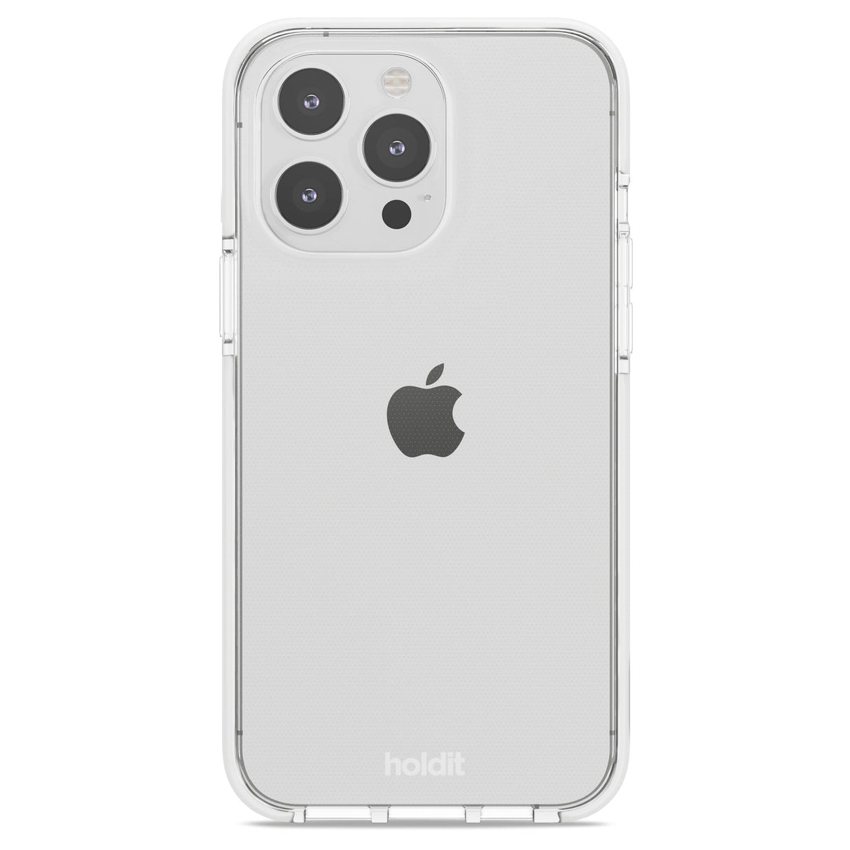 Holdit iPhone 15 Pro Max Seethru Cover - White