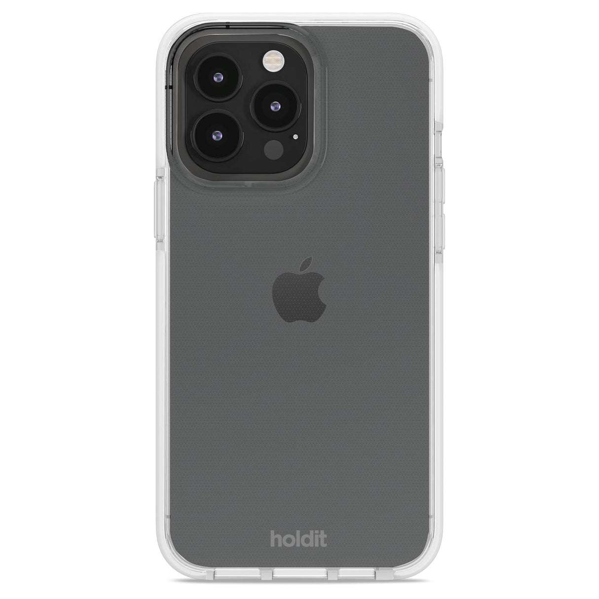 Holdit iPhone 15 Pro Max Seethru Cover - White