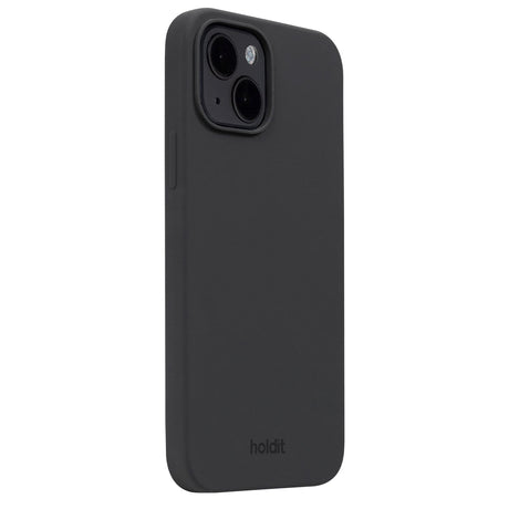 Holdit iPhone 15 Soft Touch Silikone Cover - Black