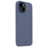 Holdit iPhone 15 Soft Touch Silikone Cover - Pacific Blue