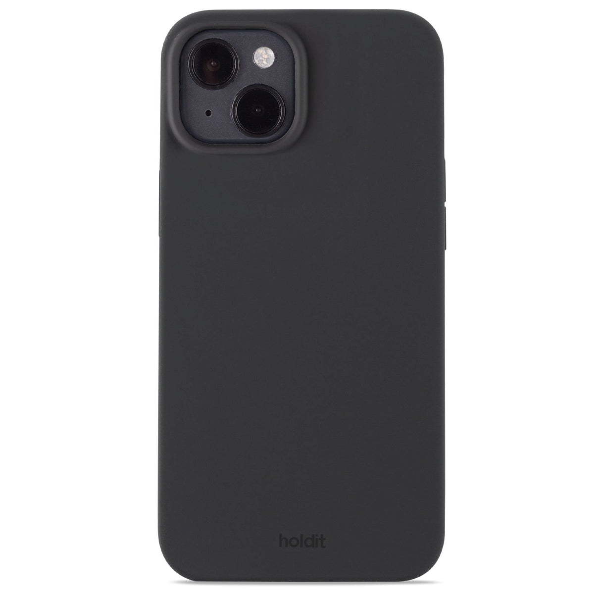 Holdit iPhone 15 Plus Soft Touch Silikone Cover - Black