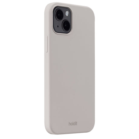 Holdit iPhone 15 Plus Soft Touch Silikone Cover - Taupe