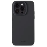 Holdit iPhone 15 Pro Soft Touch Silikone Mobil Cover - Black - TEST 2