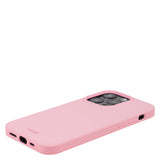 Holdit iPhone 15 Pro Soft Touch Silikone Cover - Pink