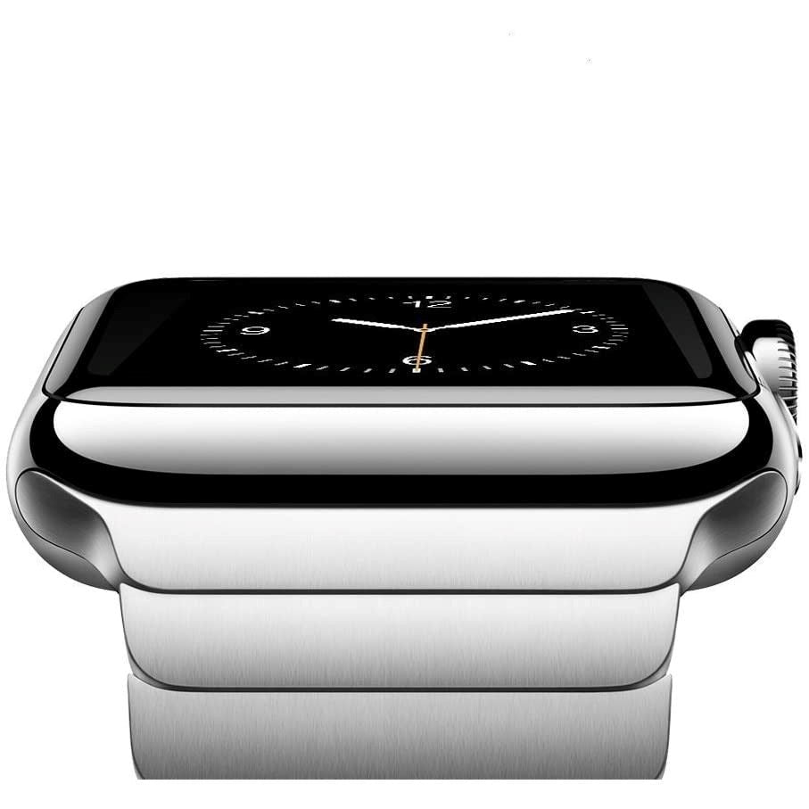 Apple Watch (42/44/SE/45/46/49mm) Tech-Protect Linkband Stål Rem - Sølv