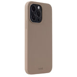 Holdit iPhone 15 Pro Max Soft Touch Silikone Cover - Mocha Brown