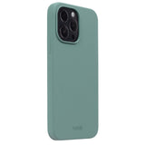 Holdit iPhone 15 Pro Max Soft Touch Silikone Cover - Moss Green