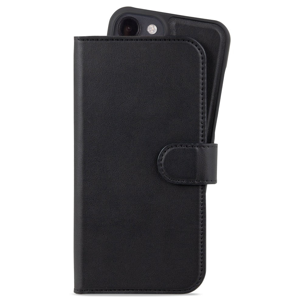 Holdit iPhone 15 Wallet Case Magnet Plus - Flip Cover - Black