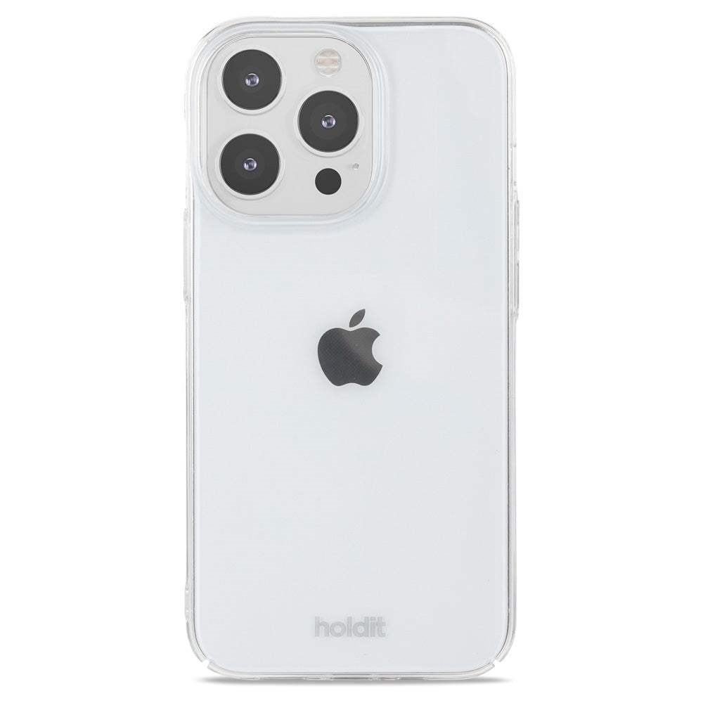 Holdit iPhone 14 Pro Slim Plastic Case - Transparent