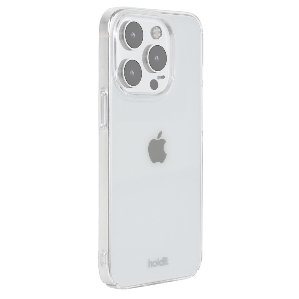 Holdit iPhone 14 Pro Slim Plastic Case - Transparent