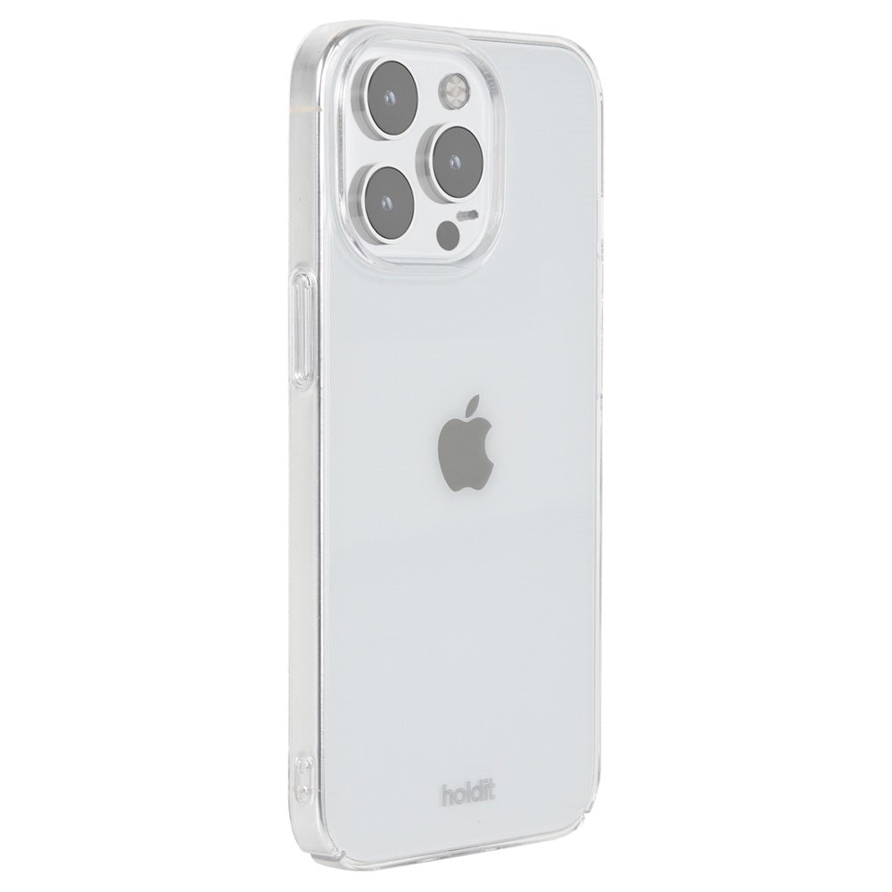 Holdit iPhone 15 Pro Max Slim Plastic Case - Transparent