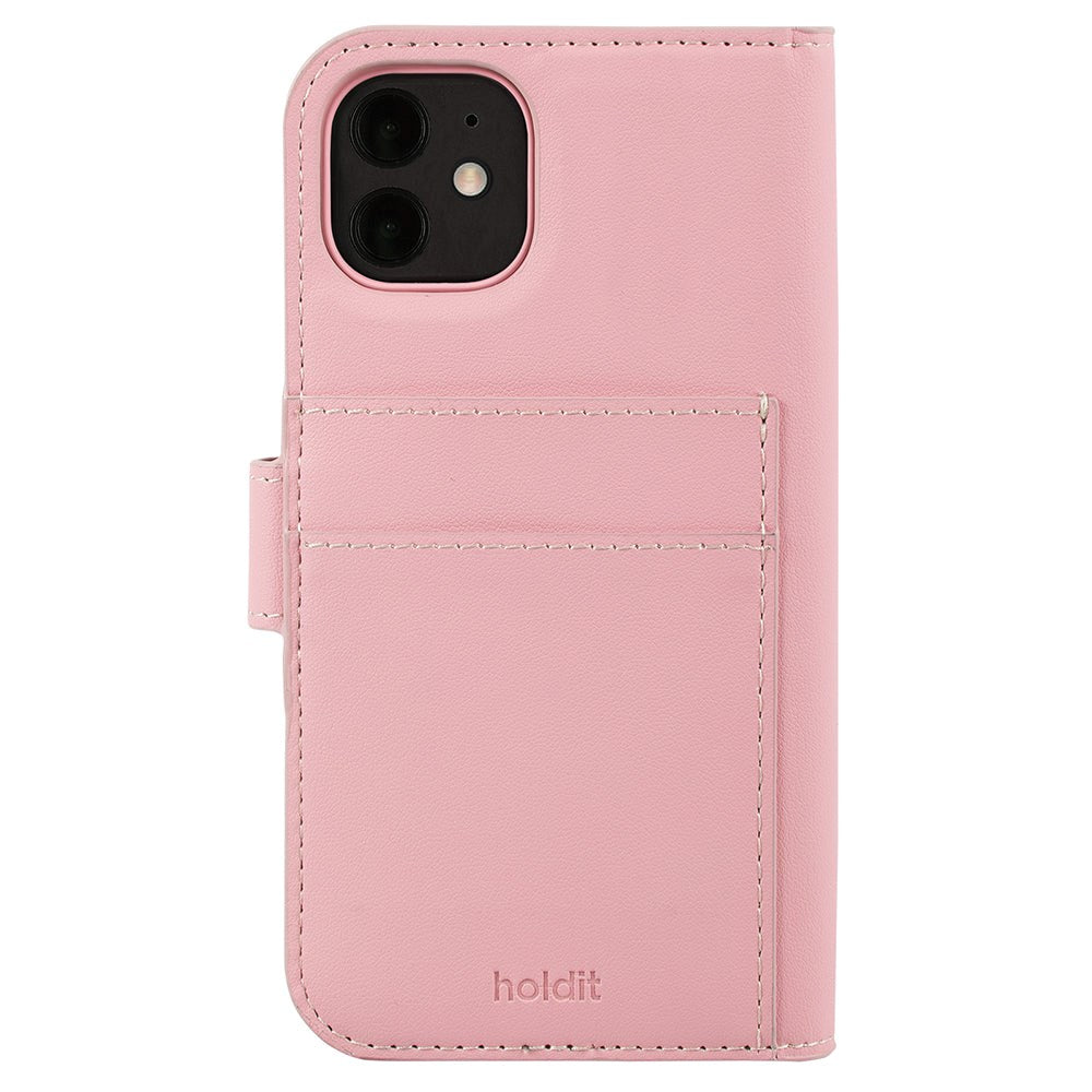 Holdit iPhone 11 Wallet Case Magnet Plus - Flip Cover - Pink