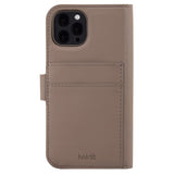 Holdit iPhone 12 / 12 Pro Wallet Case Magnet Plus - Flip Cover - Mocha Brown