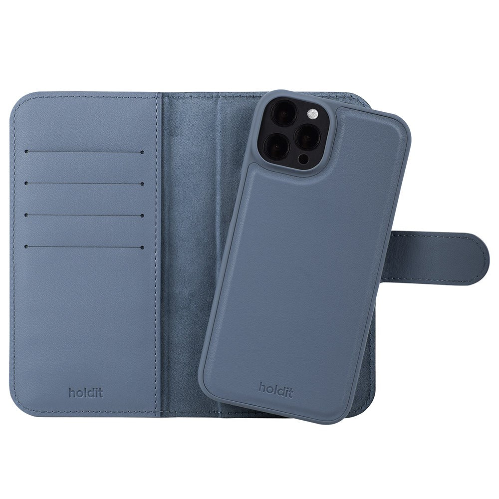 Holdit iPhone 12 / 12 Pro Wallet Case Magnet Plus - Flip Cover - Pacific Blue