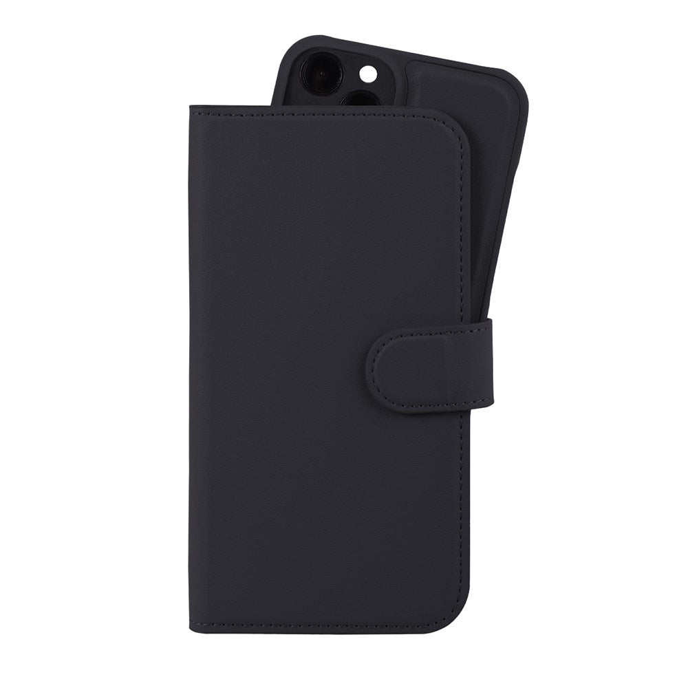 Holdit iPhone 12 / 12 Pro Wallet Magnet Plus Case - Sort