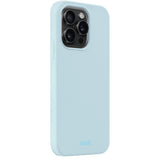 Holdit iPhone 14 Pro Soft Touch Silikone Cover - Mineral Blue