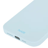 Holdit iPhone 15 Soft Touch Silikone Cover - Mineral Blue