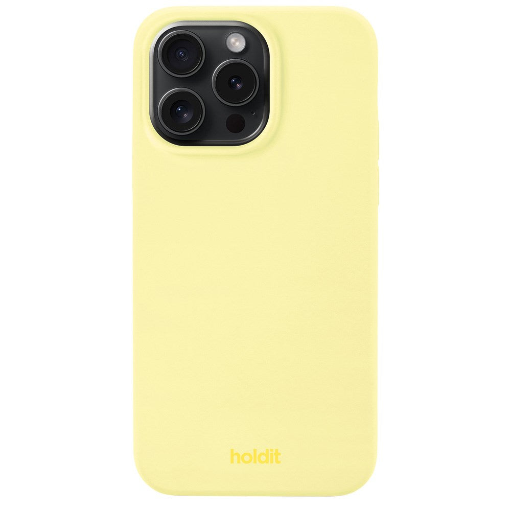 Holdit iPhone 14 Pro Max Soft Touch Silikone Cover - Lemonade