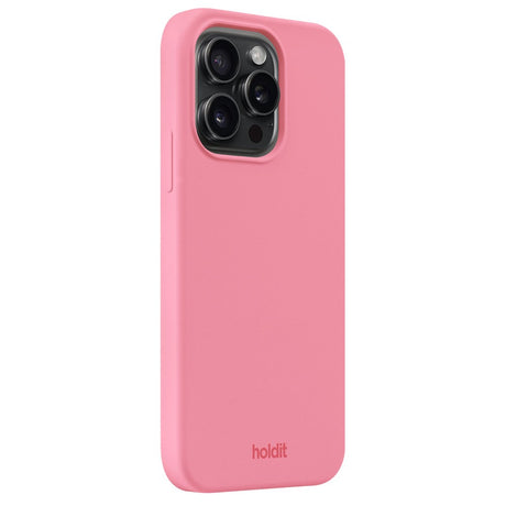 Holdit iPhone 14 Pro Soft Touch Silikone Cover - Rouge Pink