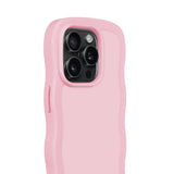 Holdit iPhone 14 Pro Wavy Cover - Pink