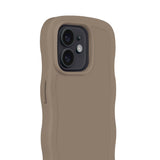 Holdit iPhone 12 / 12 Pro Wavy Cover - Mocha Brown