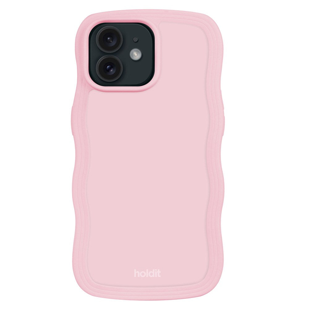 Holdit iPhone 12 / 12 Pro Wavy Cover - Pink