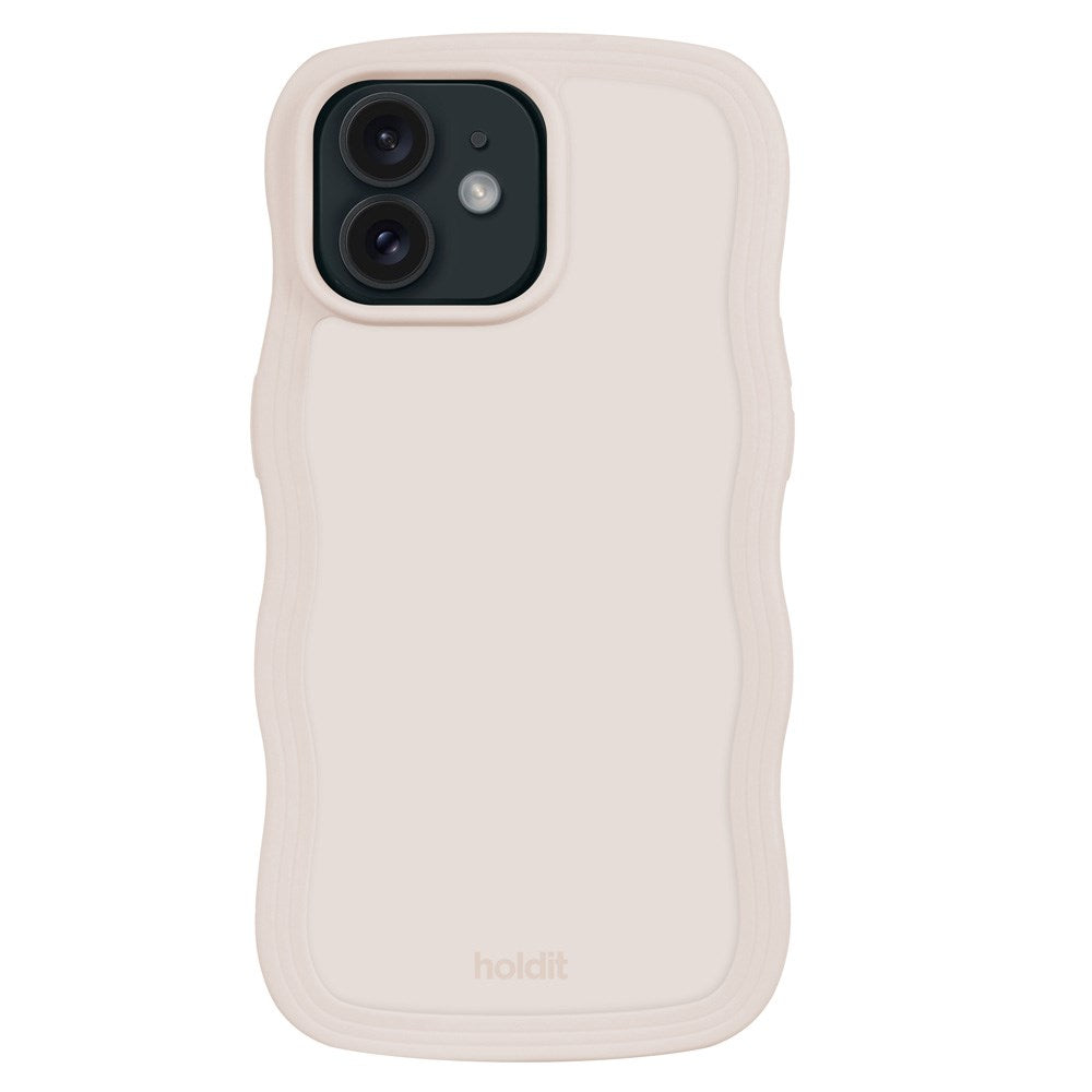 Holdit iPhone 12 / 12 Pro Wavy Cover - Light Beige