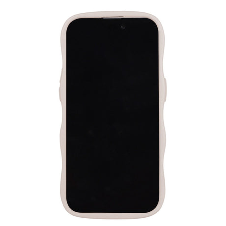 Holdit iPhone 14 Pro Wavy Cover - Light Beige