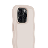 Holdit iPhone 14 Pro Wavy Cover - Light Beige