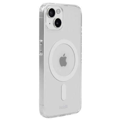 Holdit iPhone 15 / 14 / 13 MagSafe Cover - Transparent / White