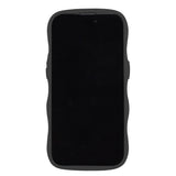 Holdit iPhone 12 / 12 Pro Wavy Cover - Black / Mirror