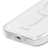 Holdit iPhone 12 / 12 Pro MagSafe Cover - Transparent / White