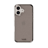 iPhone 16 Holdit Glitter Mobil Cover - Sort