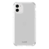 iPhone 11 / XR Holdit Glitter Mobil Cover - Hvid