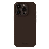 Holdit iPhone 16 Pro Max Soft Touch Silikone Cover - Chocolate