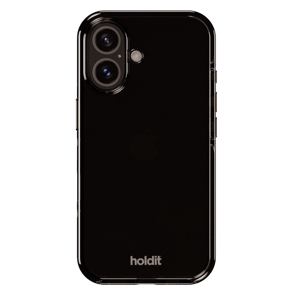 Holdit iPhone 16 Seethru Cover - Black