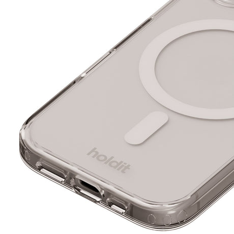 Holdit iPhone 16 MagSafe Cover - Transparent / White