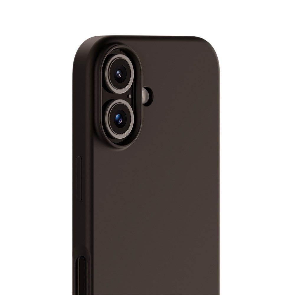 Holdit iPhone 16 Soft Touch Silikone Cover - Black