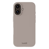 Holdit iPhone 16 Soft Touch Silikone Cover - Taupe