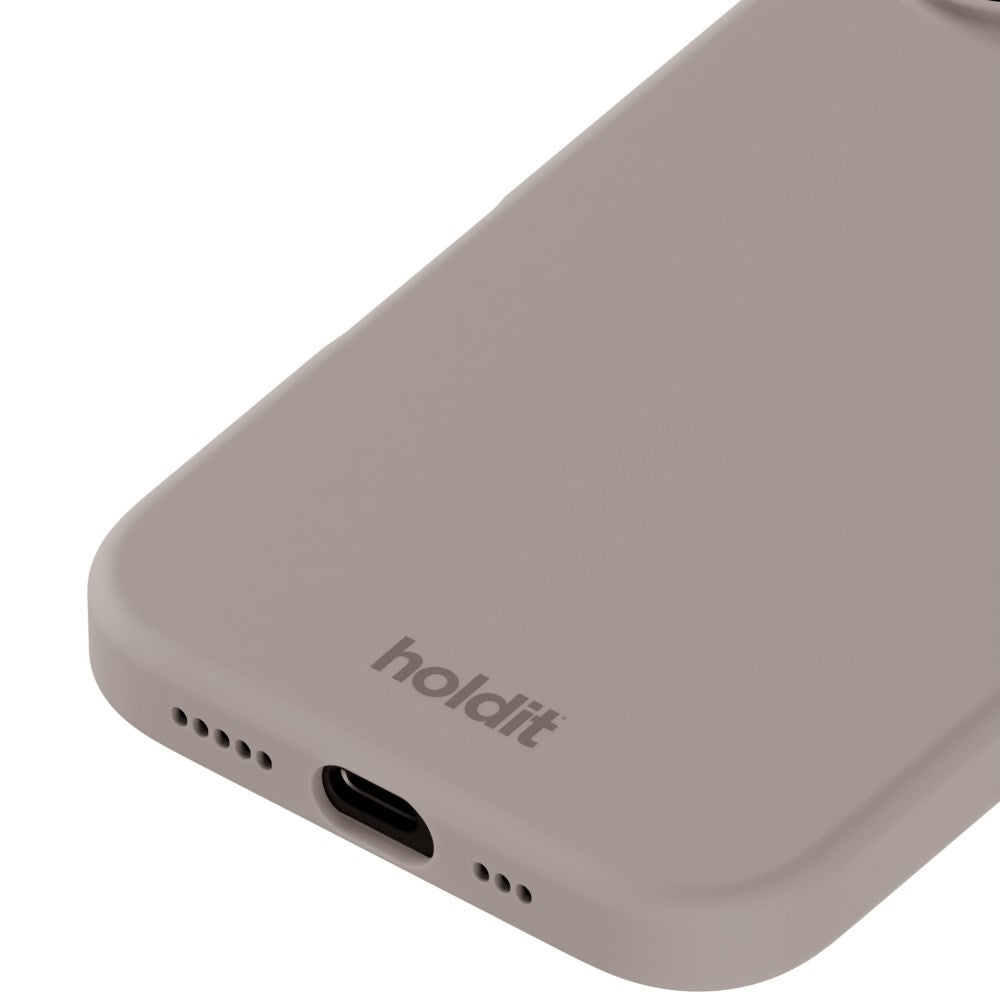 Holdit iPhone 16 Soft Touch Silikone Cover - Taupe