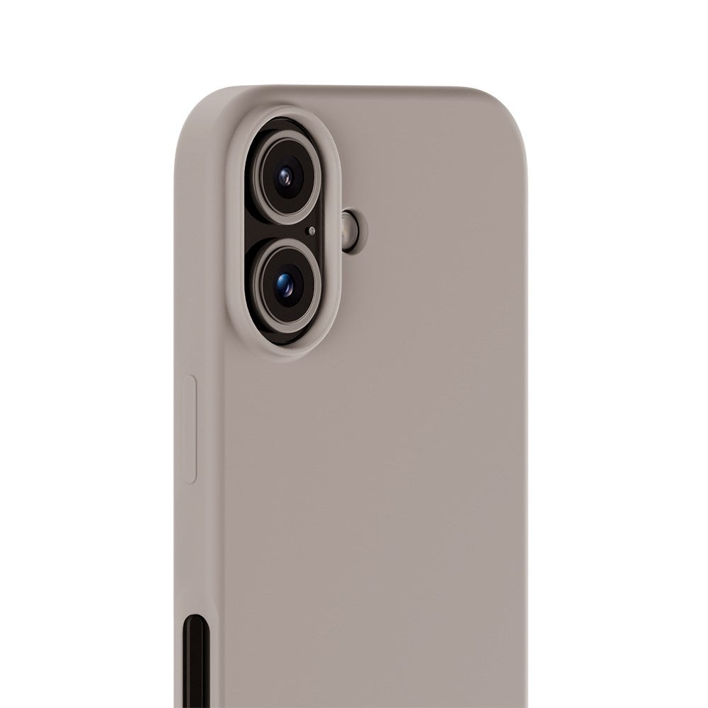 Holdit iPhone 16 Soft Touch Silikone Cover - Taupe