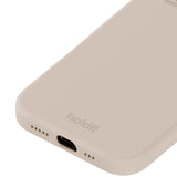 Holdit iPhone 16 Soft Touch Silikone Cover - Light Beige