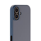 Holdit iPhone 16 Soft Touch Silikone Cover - Pacific Blue