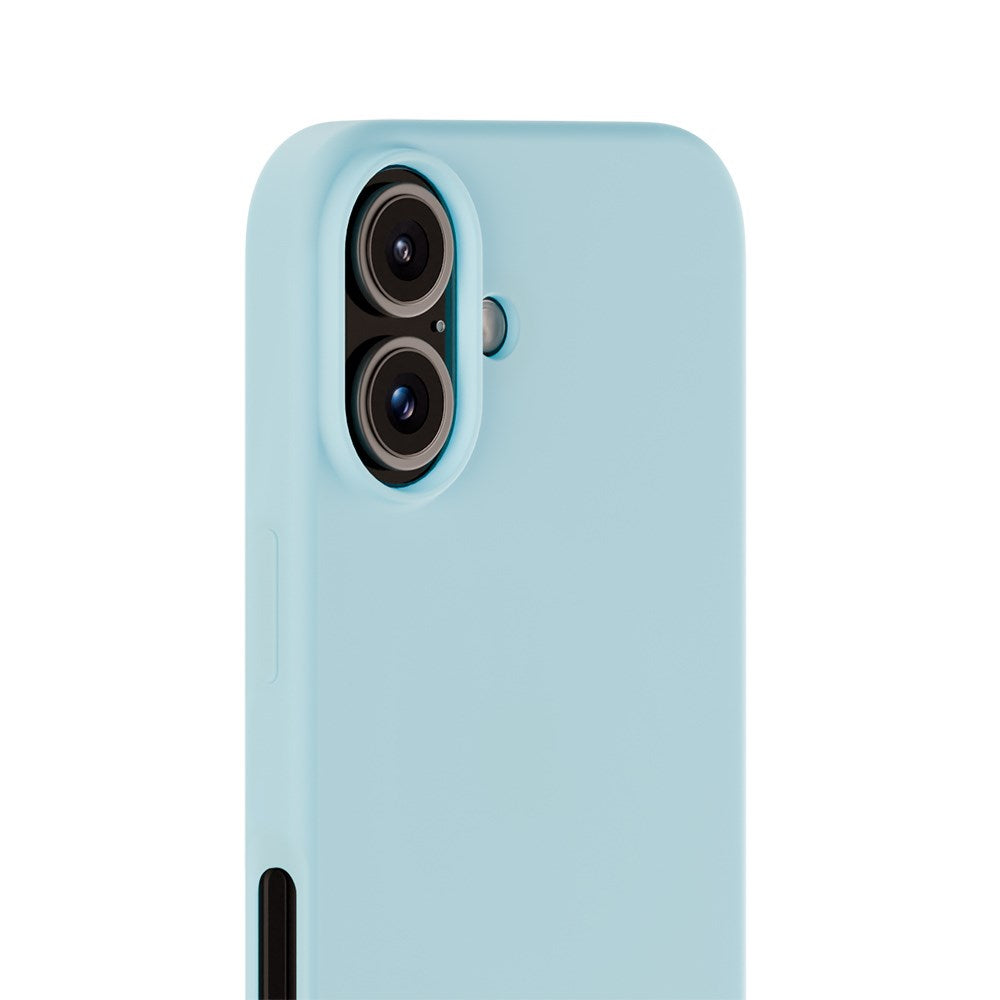 Holdit iPhone 16 Soft Touch Silikone Cover - Mineral Blue