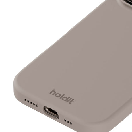 Holdit iPhone 16 Pro Soft Touch Silikone Cover - Taupe