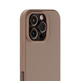 Holdit iPhone 16 Pro Soft Touch Silikone Cover - Mocha Brown