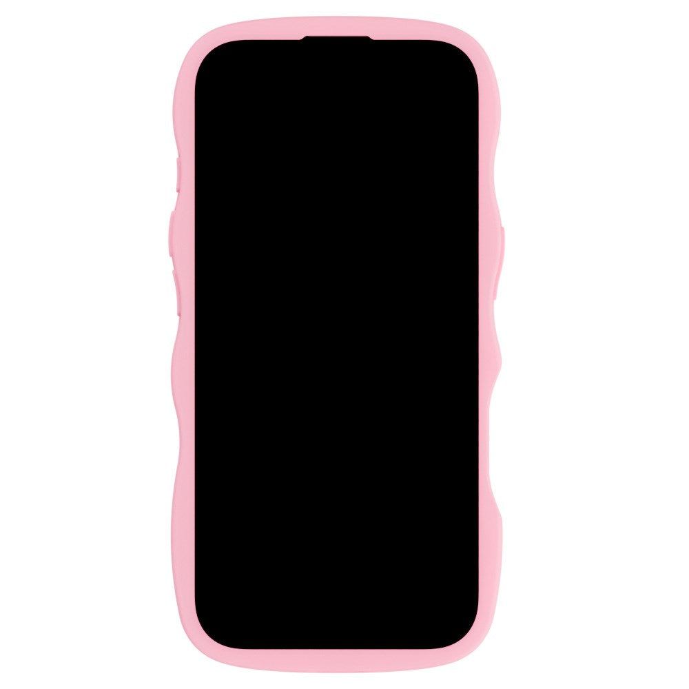 Holdit iPhone 16 Pro Wavy Cover - Pink