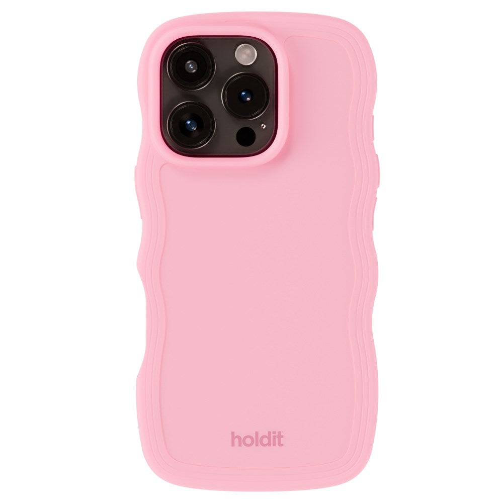 Holdit iPhone 16 Pro Max Wavy Cover - Pink