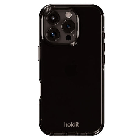 Holdit iPhone 16 Pro Seethru Cover - Black